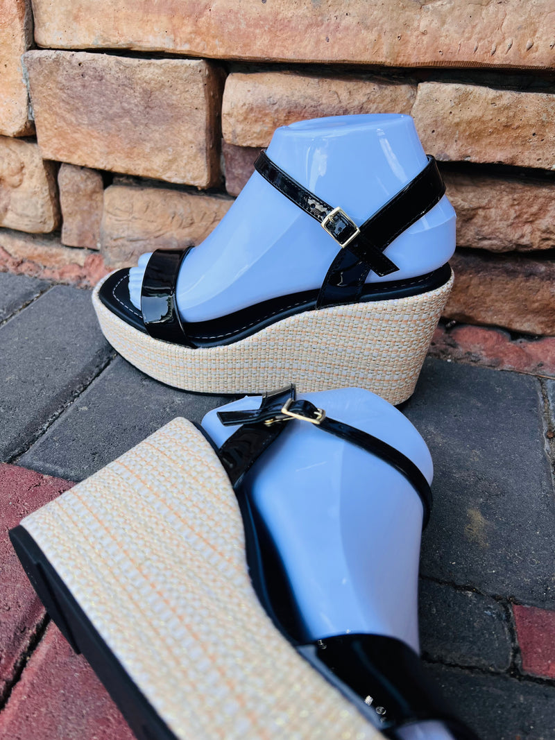 Moleca Comfort Wedge Heel Sandals