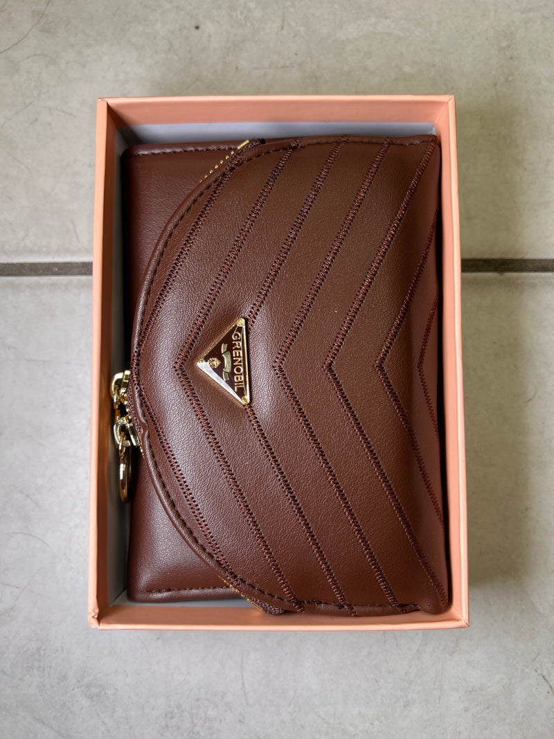 Grenobil Chevron-Stitch Wallet D9371