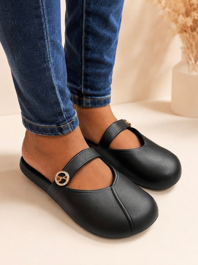 EVA Buckle Strap Comfort Clogs A-019