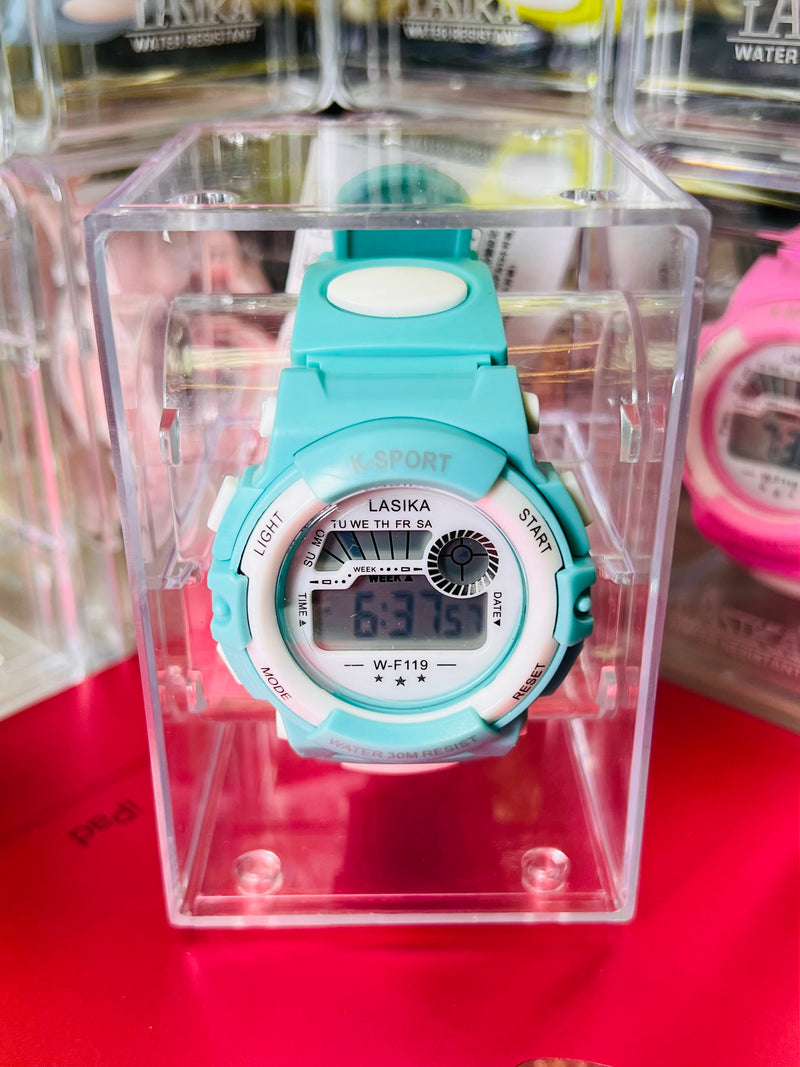 Bright Pink LASIKA K-Sport Digital Watch - Perfect for Active Lifestyles