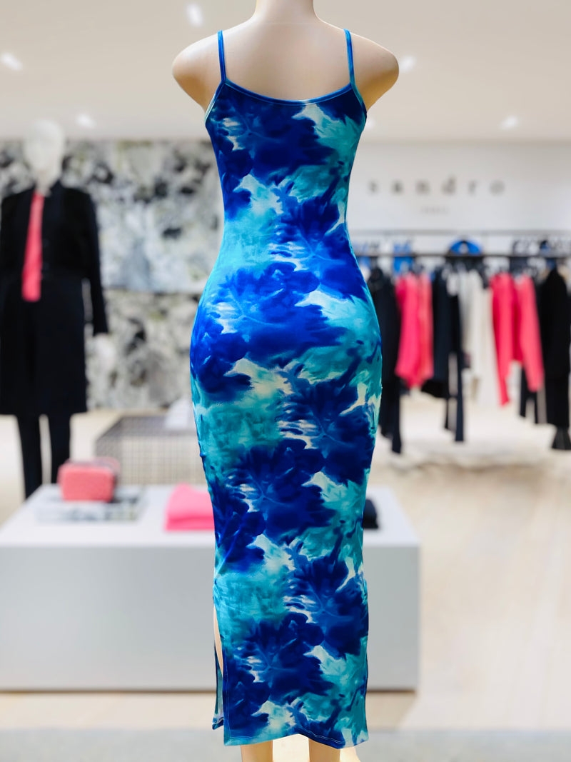 Volaré Fashion Essnce Multi Color Solid Cami Dress