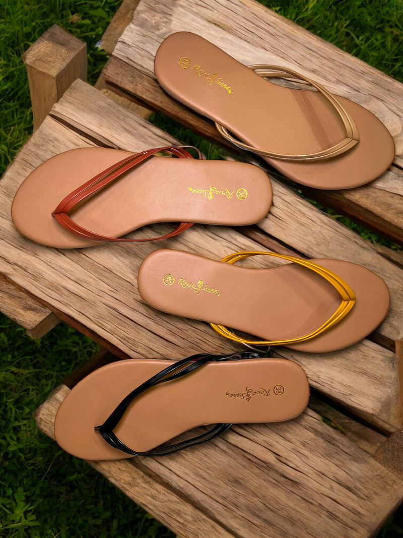 Rosa Siena – Minimalist Toe-Loop Sandals Mandy-V77