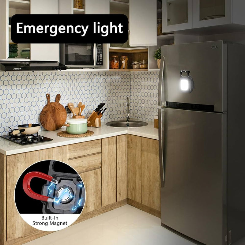 COB Single Pack Rechargeable Keychain Light - Compact & Powerful Illumination