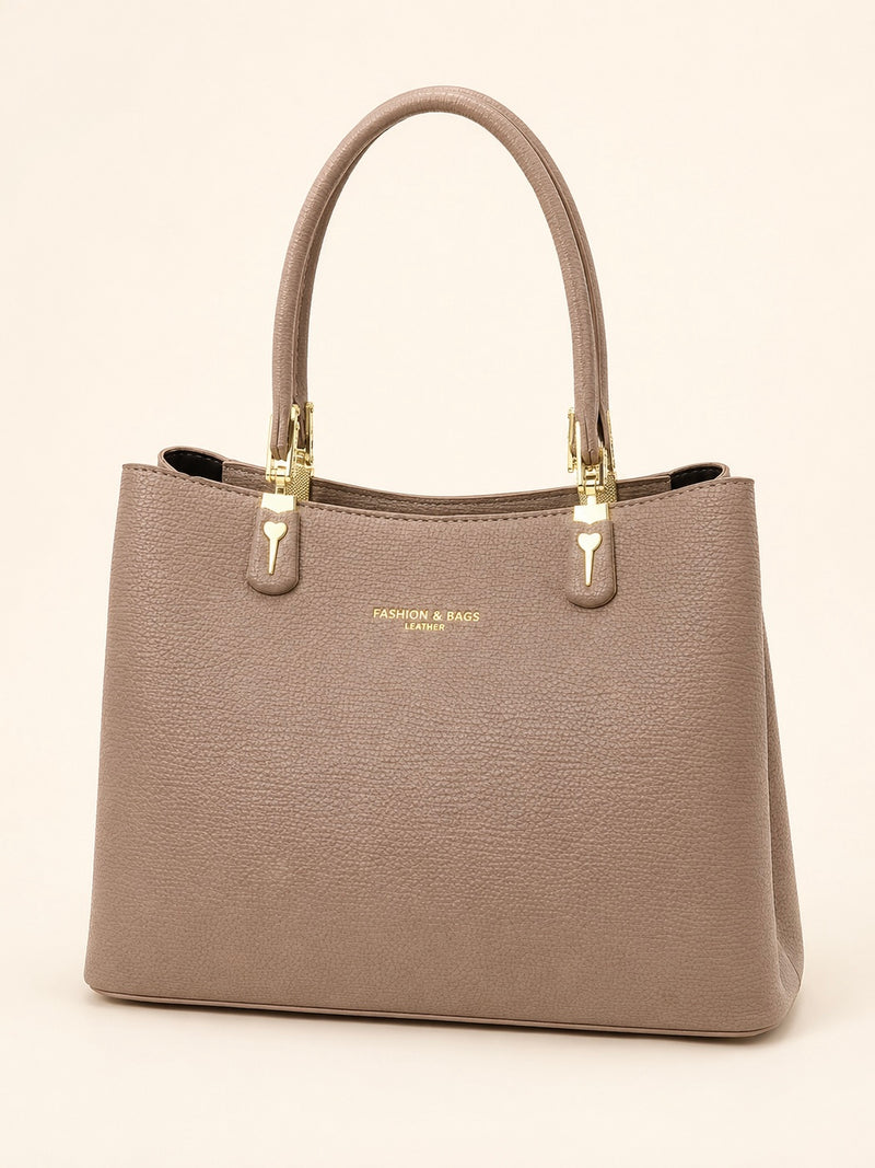 Executive Elegance 3-Compartment Handbag A-070