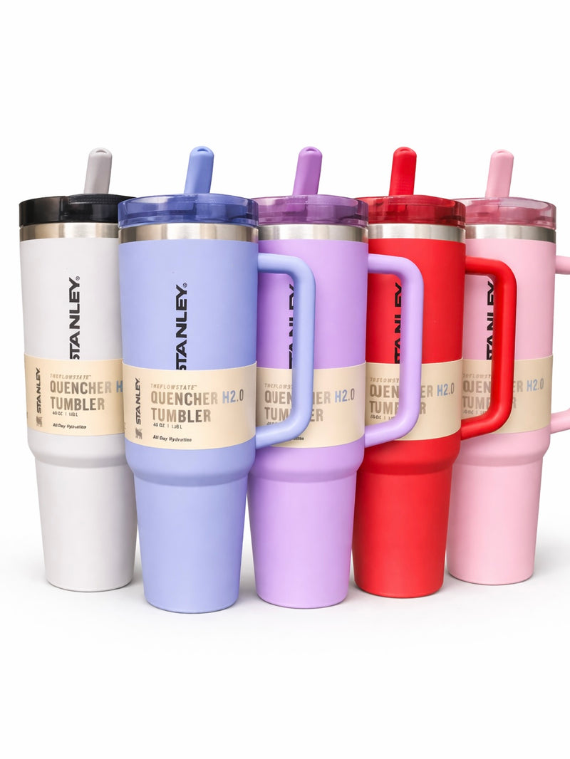 Stanley Quencher H2.0 40oz Solid Pastel Tumbler with Handle 1018-4