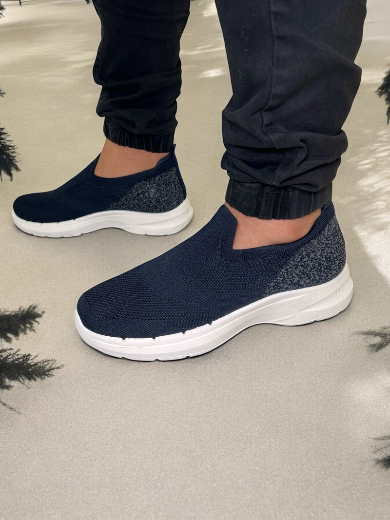 SHIDaQIN Sport Slip-On Knit Sneakers M1-2