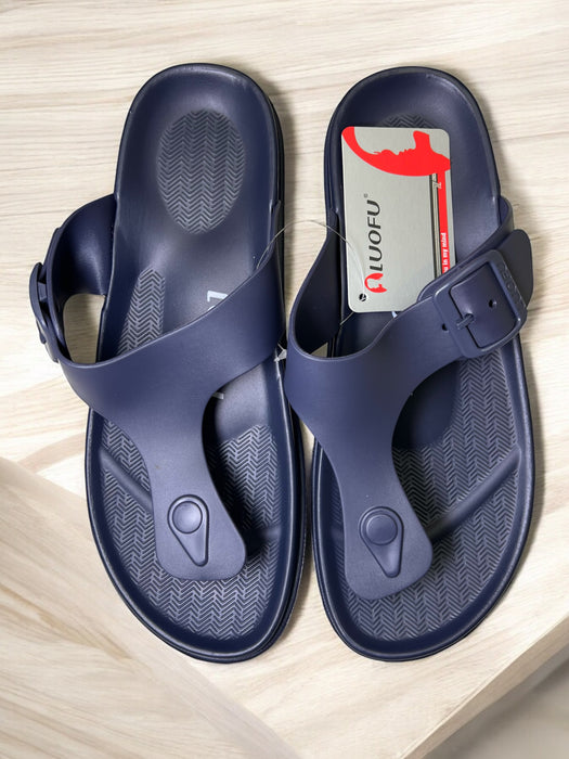 LUOFU Buckled Slide Sandals