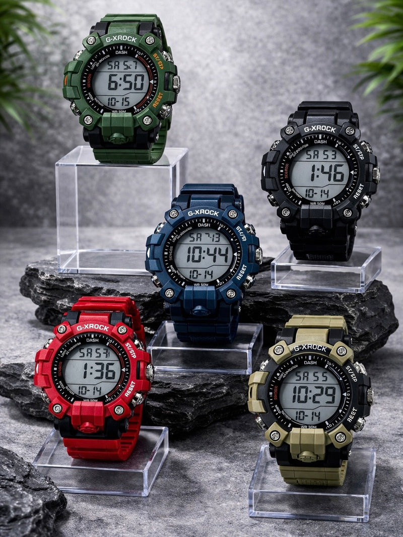 G-XROCK Rugged Digital Sports Watch DH6875