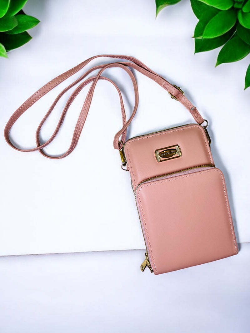 Grenobil Sleek Black Crossbody Sling Bag D-3905