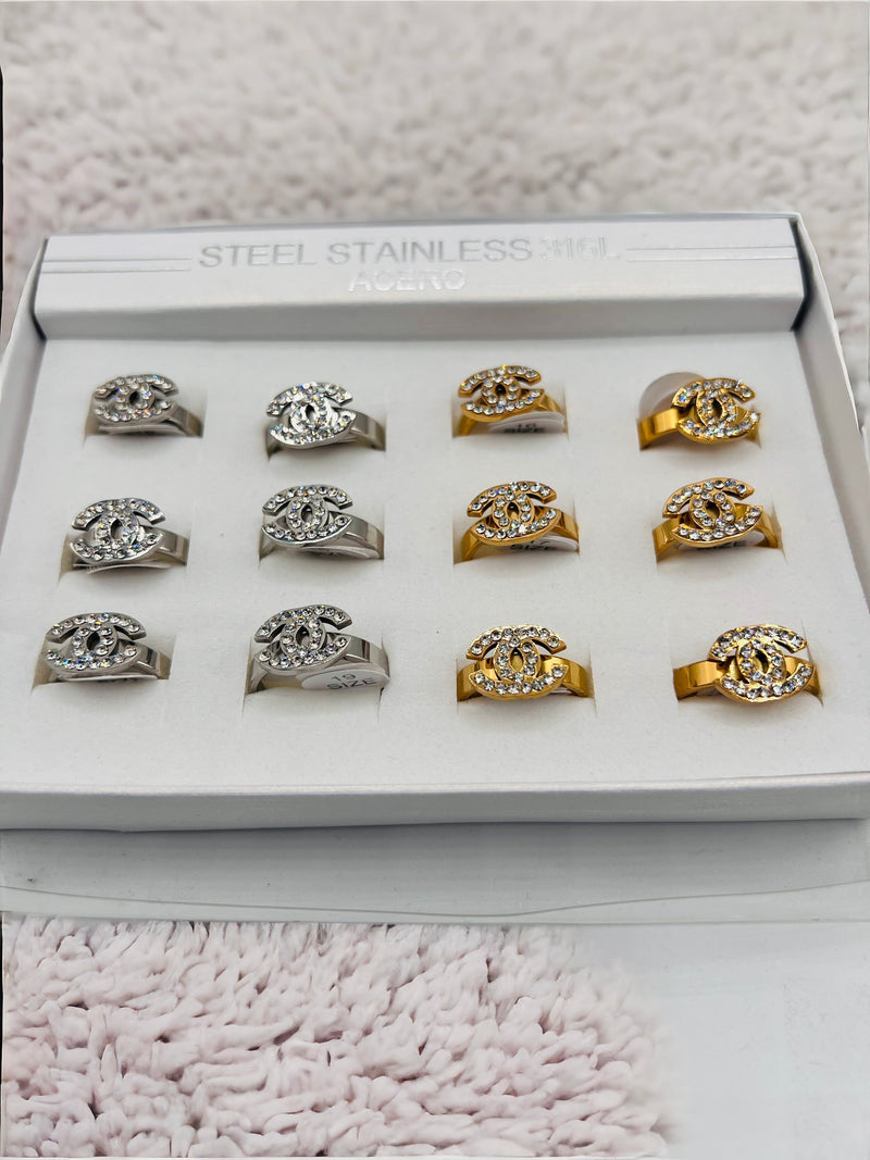 Chanel Fashionable Stainless Steel Ring