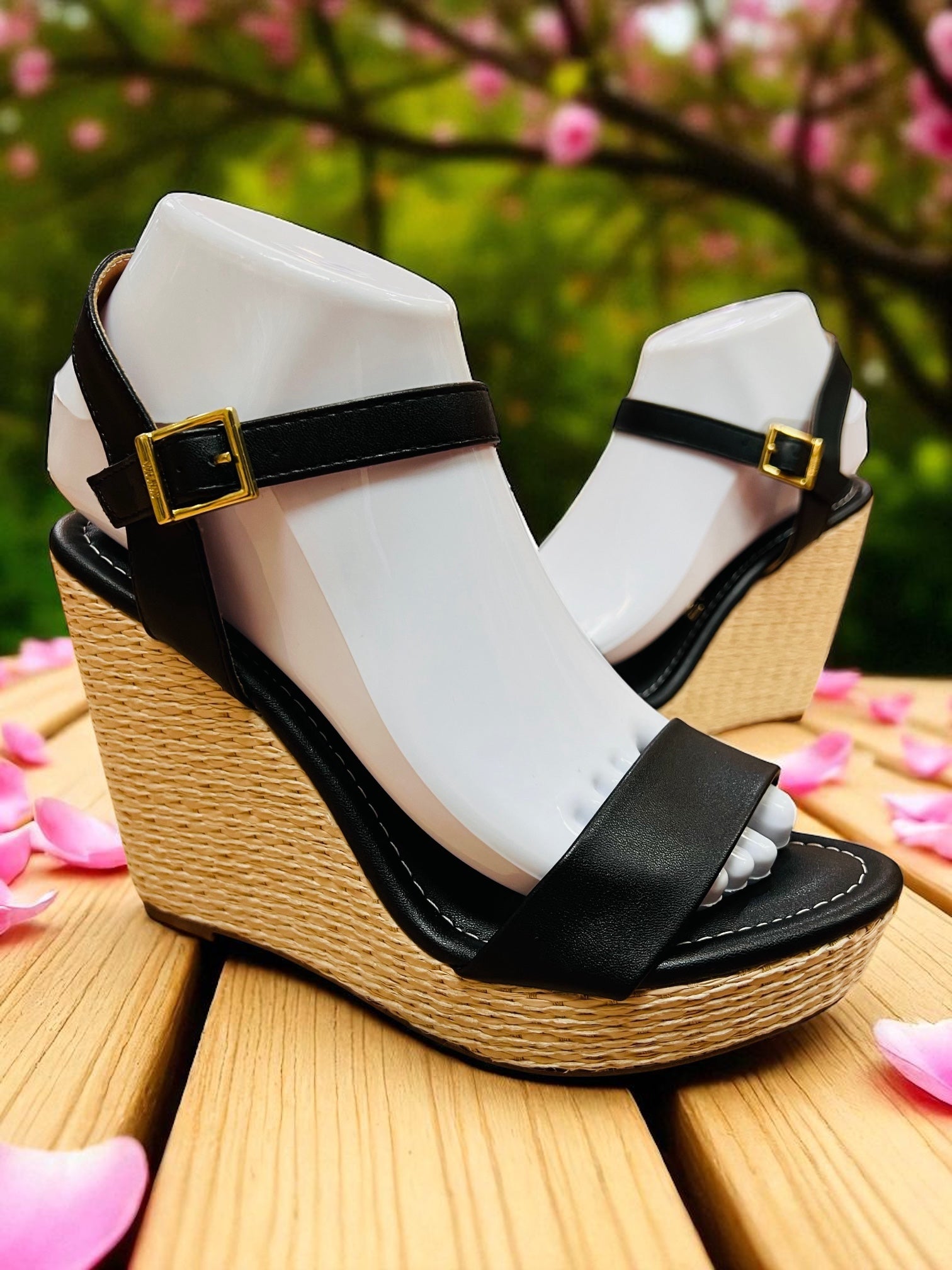high heel wedge heels