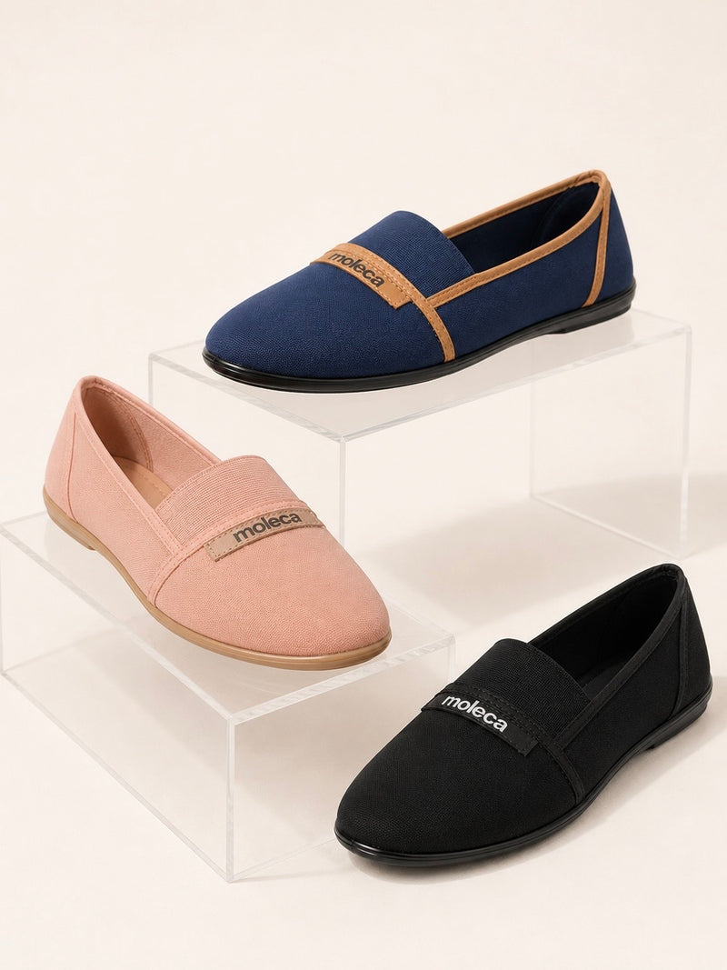 Moleca FlexEase Fabric Slip-On Flats 520.59