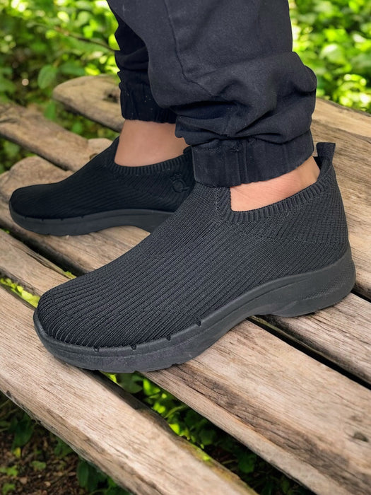 SHIDaQIN Midnight Glide - Slip-On Sneakers