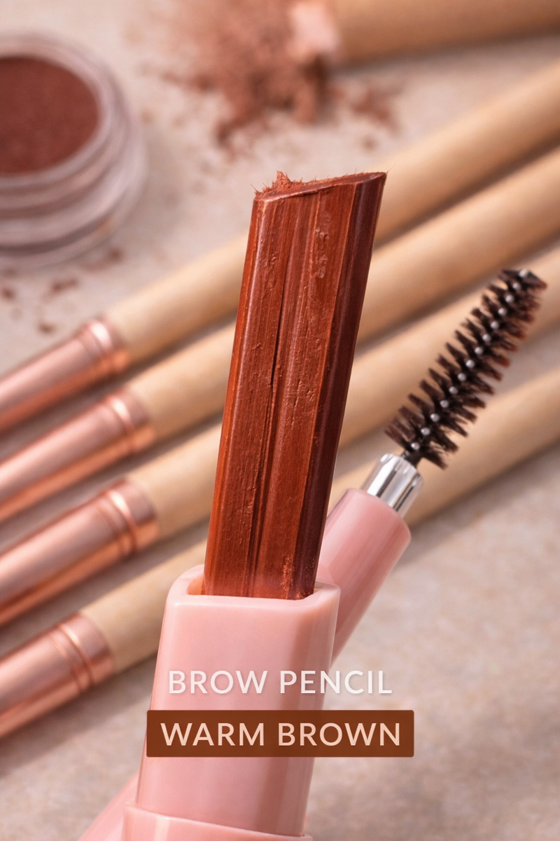 USHAS Easy Shape Eyebrow Pencil with Spoolie UP016-MIX
