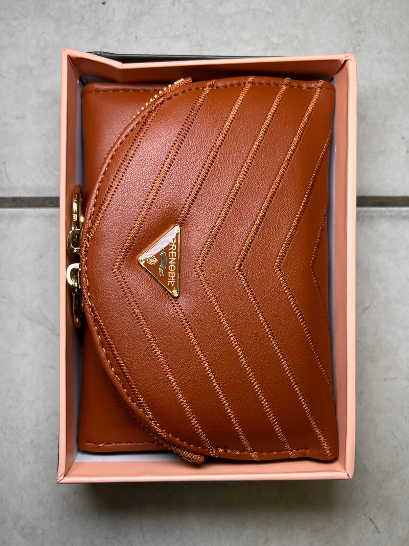 Grenobil Chevron-Stitch Wallet D9371