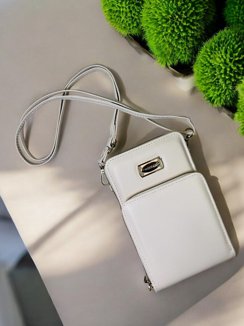 Grenobil Sleek Black Crossbody Sling Bag D-3905