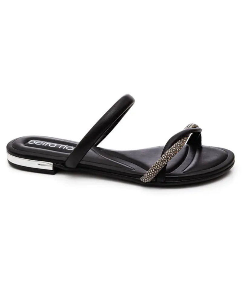 Beira Rio Crystal Curve Strap Sandal 8263.982