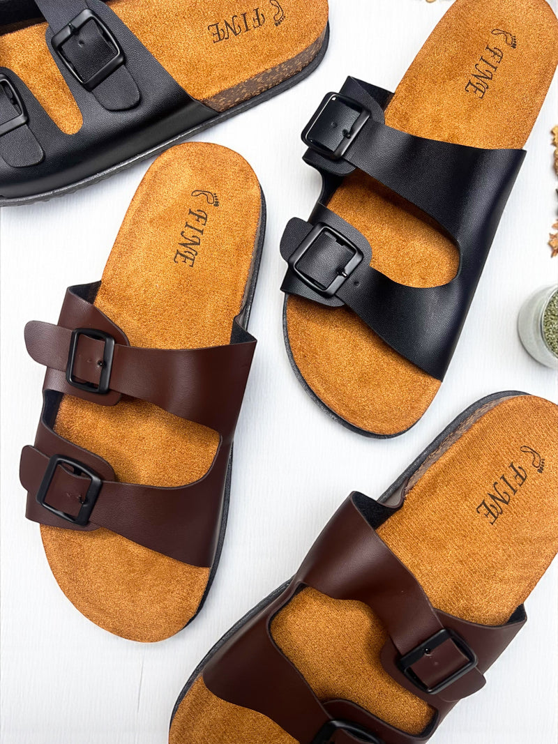 Fine Dual-Strap Comfort Sandals AM-073