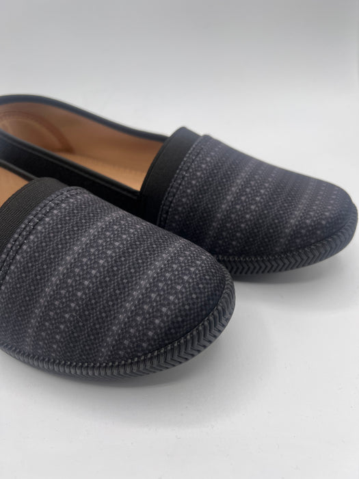 Ladies Patterned-Stripe Casual Slip-on Shoes