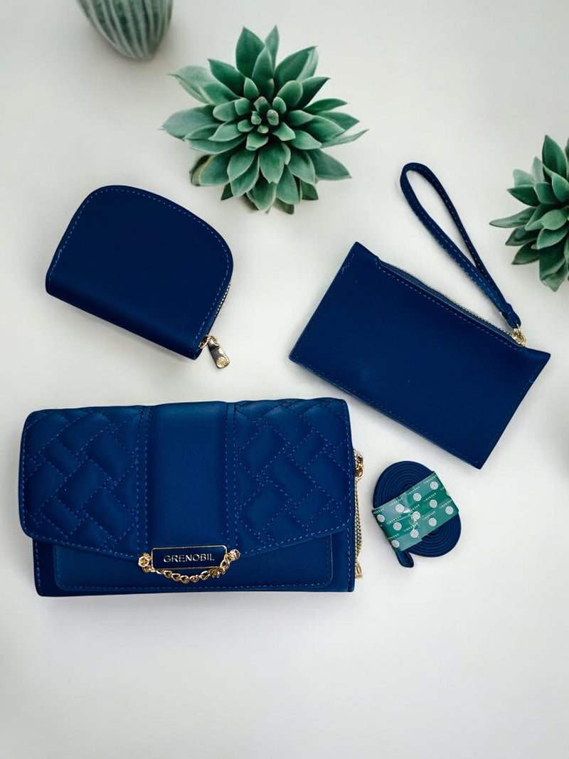 Grenobil Quilted Caramel Wallet D-9224