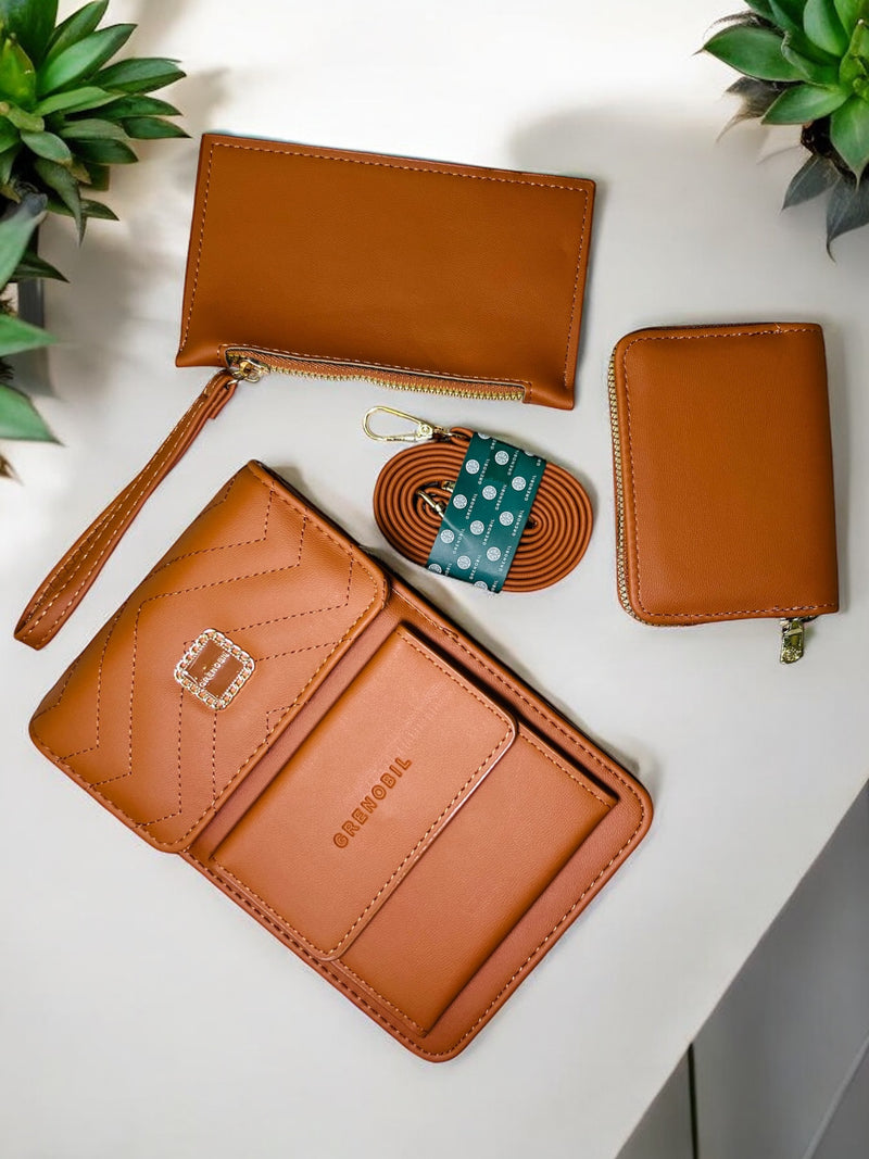 Grenobil 4-Piece Compact Organizer Bag Set D-9120