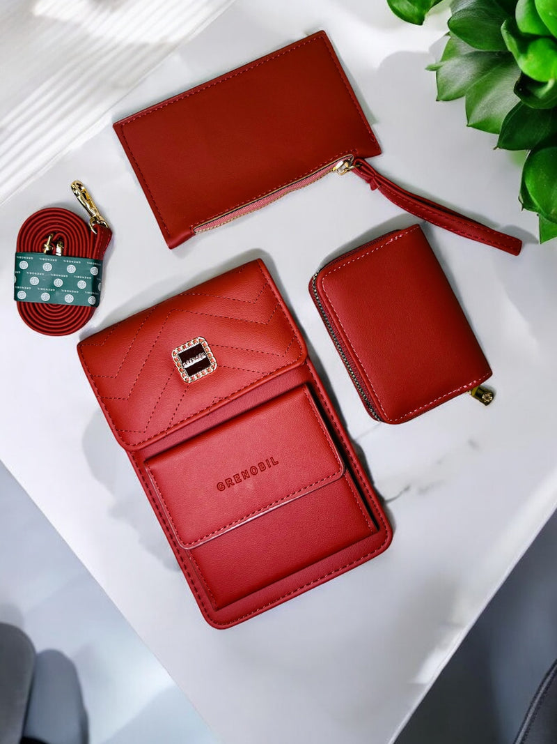 Grenobil 4-Piece Compact Organizer Bag Set D-9120