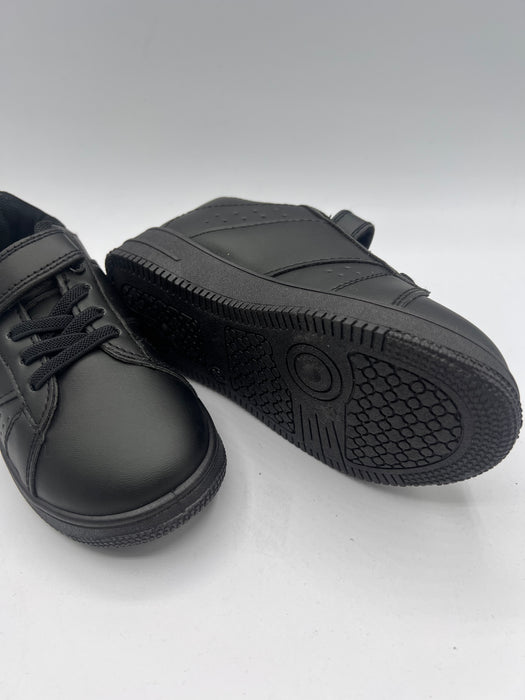 Unisex Kids Lace & Velcro Perforated School Shoes