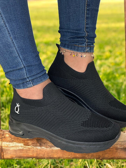 SHIDaQIN Ultra Comfort Slip-On Athletic Sneakers