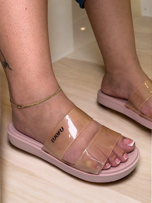 Luofu Blush Shine Slides