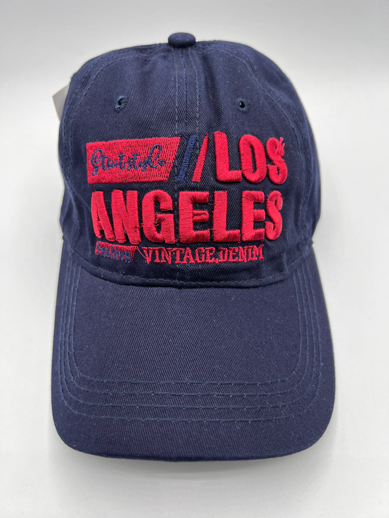 Street Style Los Angeles Fashion Vintage.Denim Caps