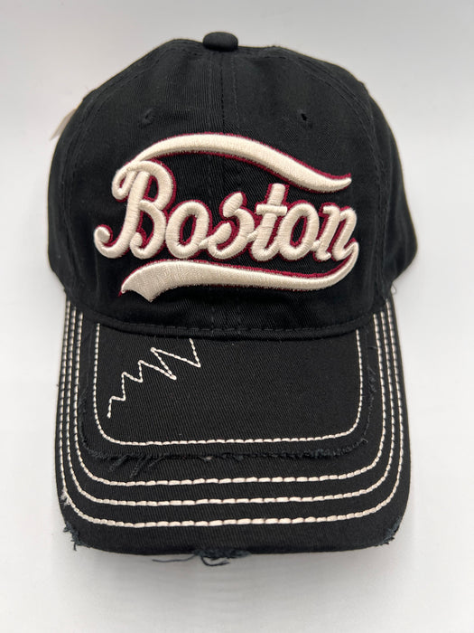 Boston Street Stitched Design Caps