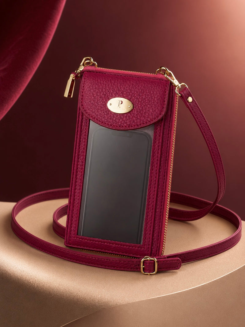 Touch & Go Phone Case Crossbody Wallet Bag A-062