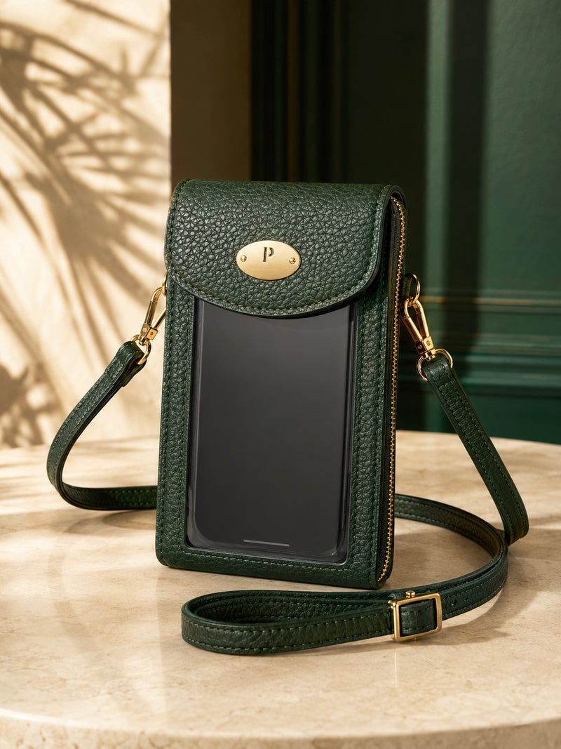 Touch & Go Phone Case Crossbody Wallet Bag A-062