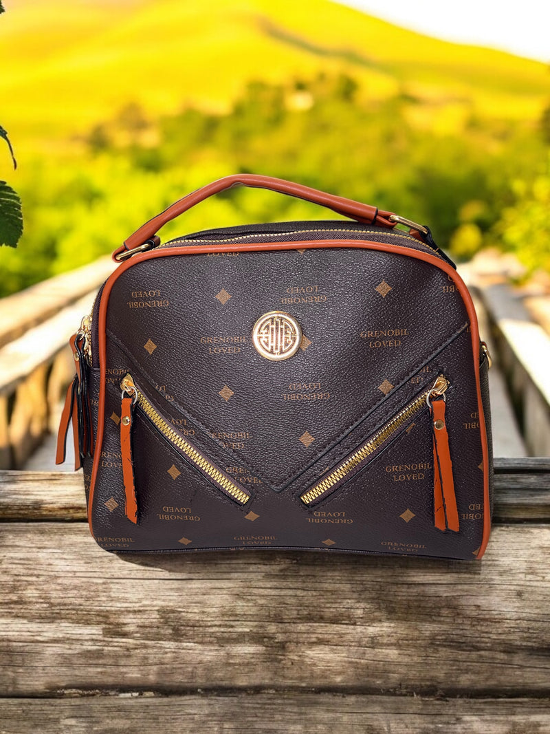Grenobil Loved Luxury Satchel Bag B-5189#