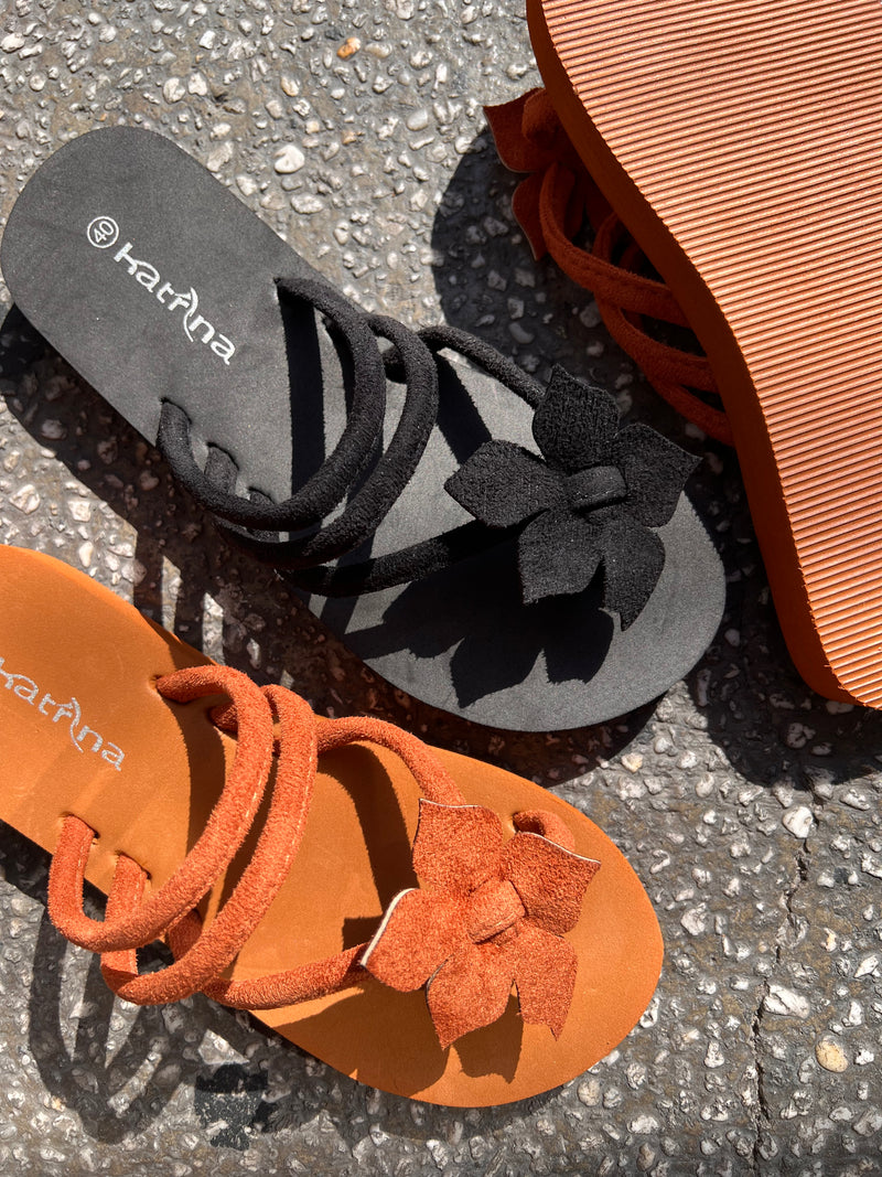 Katrina PetalSoft Floral Strap Sandals 12-1