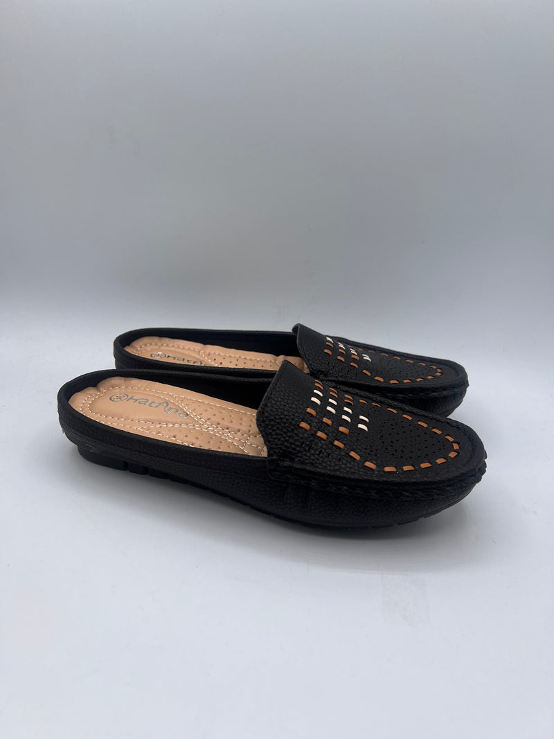 Ladies Stitch-top Design Mules (38/7, 41/10, 42/11)