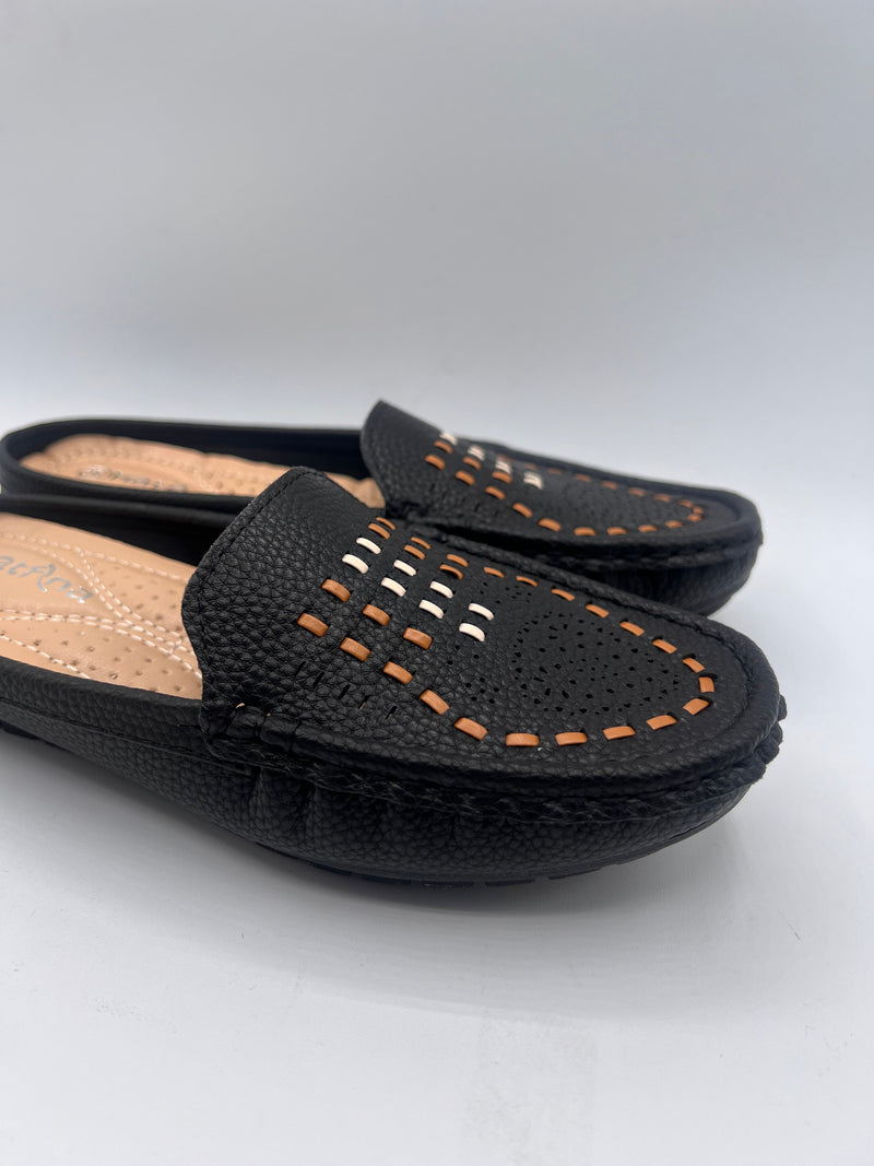 Ladies Stitch-top Design Mules (38/7, 41/10, 42/11)