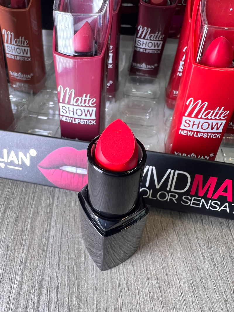 Yabaolian Matte Show Lipstick - Vivid Matte Color Sensational