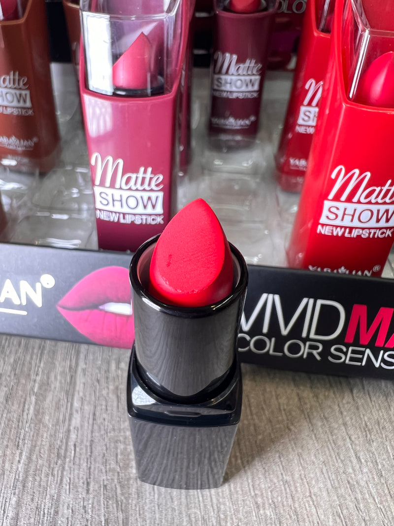 Yabaolian Matte Show Lipstick - Vivid Matte Color Sensational