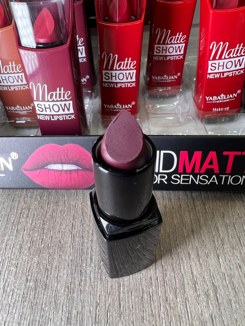 Yabaolian Matte Show Lipstick - Vivid Matte Color Sensational