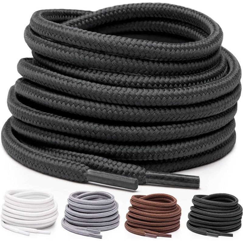 Premium Round Shoelaces – Heavy-Duty, Durable & Stylish Replacement Laces