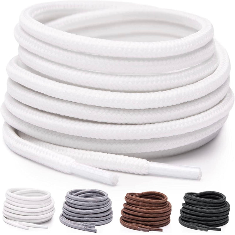 Premium Round Shoelaces – Heavy-Duty, Durable & Stylish Replacement Laces