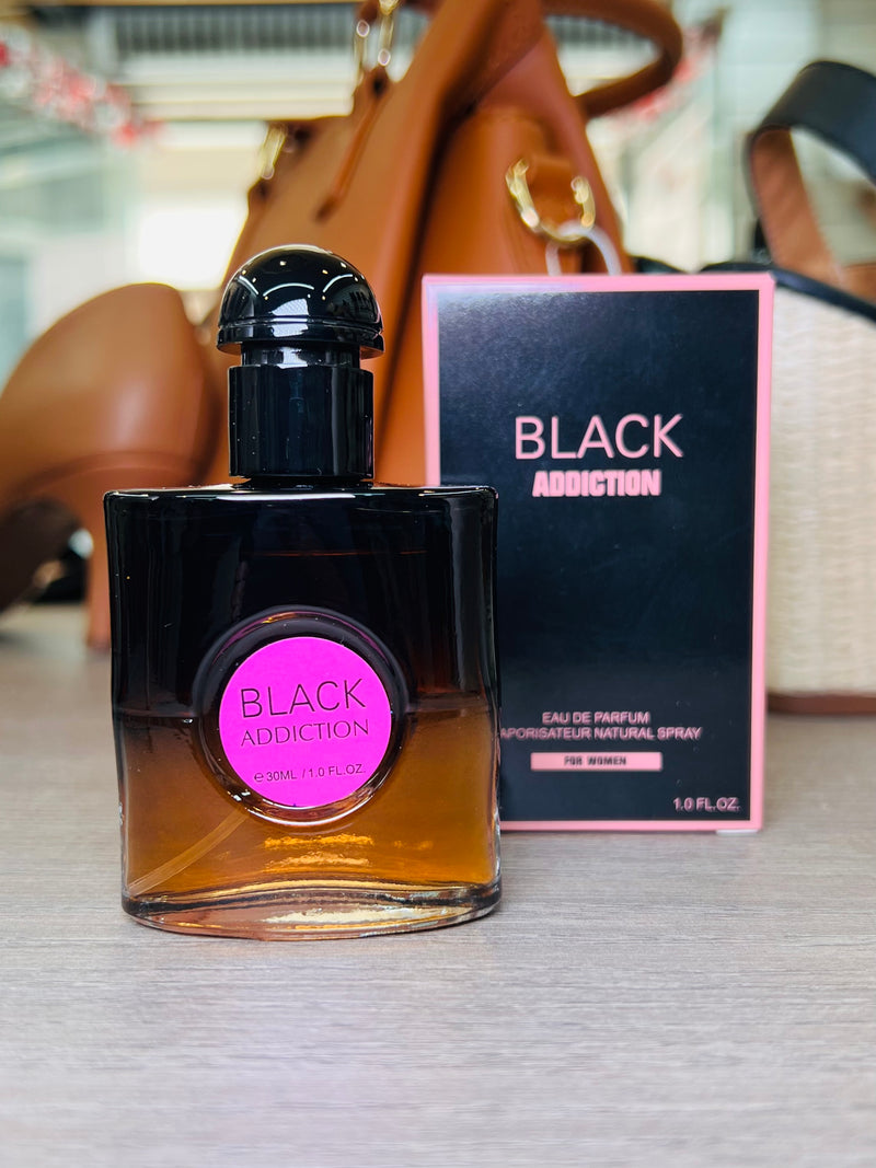 Black Addiction Eau de Parfum – Seductive & Bold Fragrance for Women (30ml)