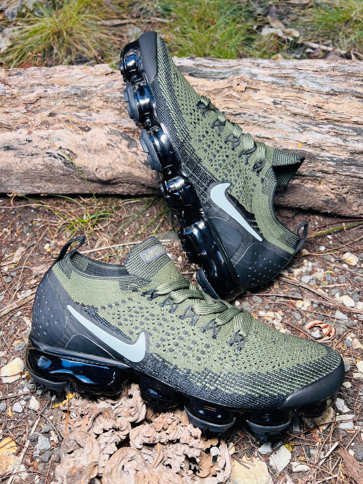 nike vapormax flyknit khaki