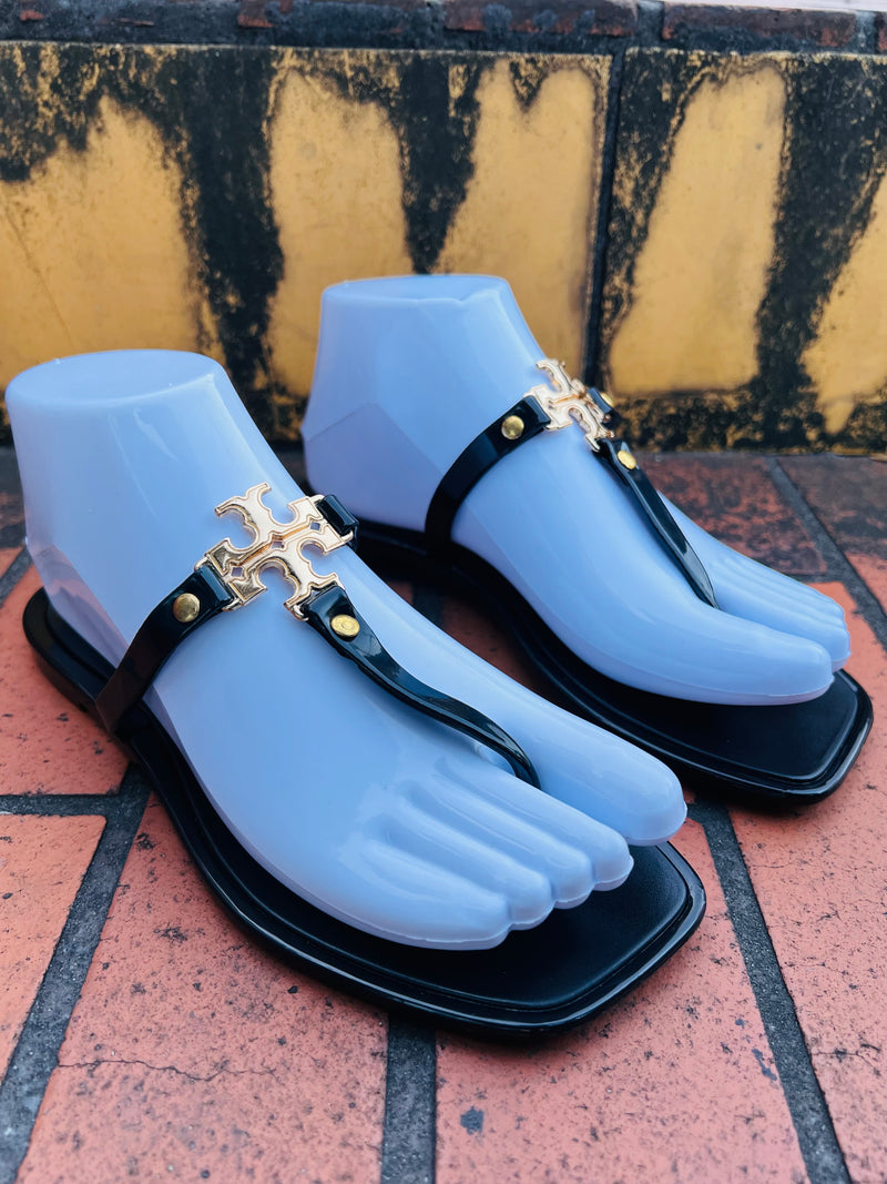 Ladies Minimalist Mini Miller Sandals By Tory Burch