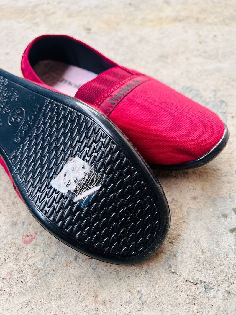 Moleca Comfort Canvas Slip-On Whole Shoes 520.59