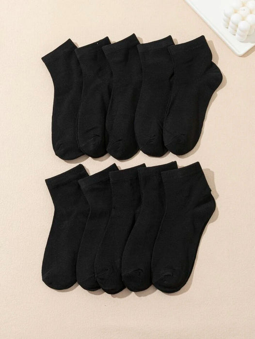 Capitán Men & Women Black 3 Pairs Comfortable Sweat-Absorbent Breathable Socks