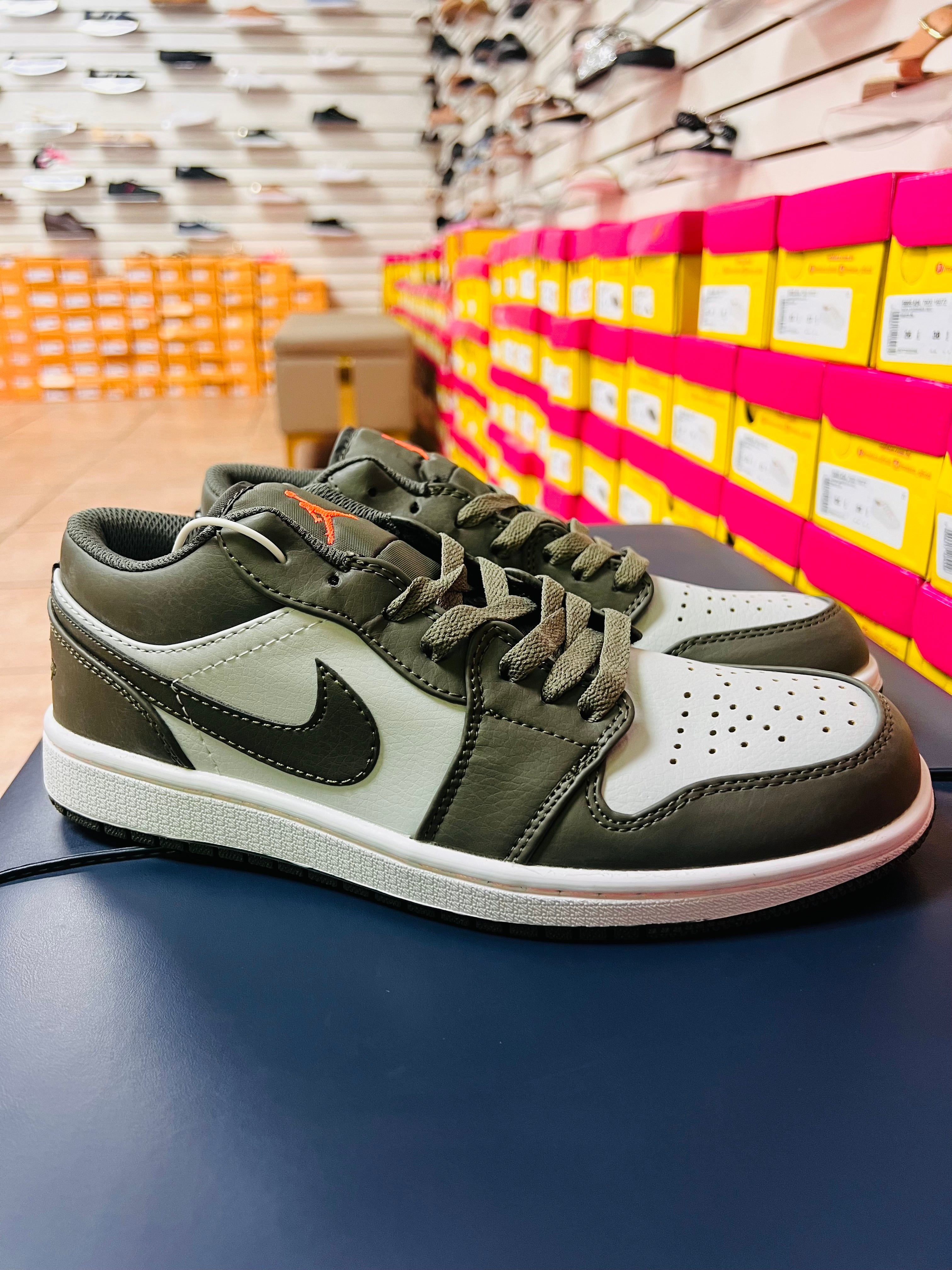 air jordan 1 low military green