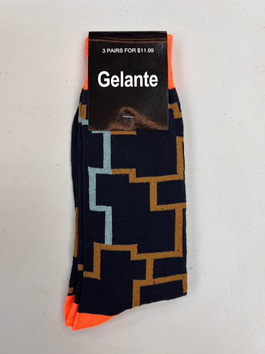 Gelante Colorful Patterned Socks