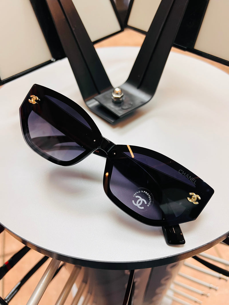 Chanel Luxury Square Sunglasses - Iconic Designer Eyewear